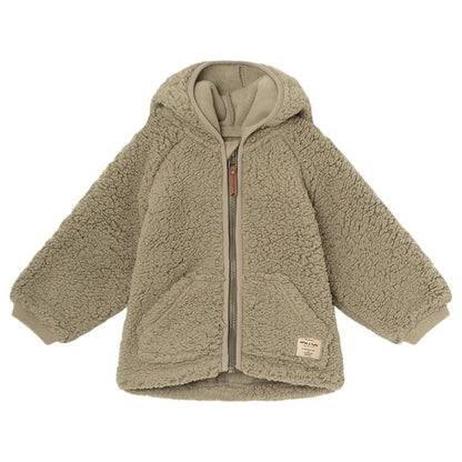 Mini A Ture Liff Teddyfleece Jacket- Vert
