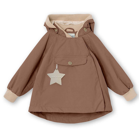 Mini A Ture Wai Spring Jacket-Brownie