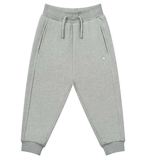 Nest Designs Basic Organic Terry Side Seam Sweatpants - Cloudburst Light