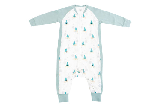 Nest Designs Bamboo Long Sleeve Footed Sleep Bag 1.0 TOG - The Happy Hermit