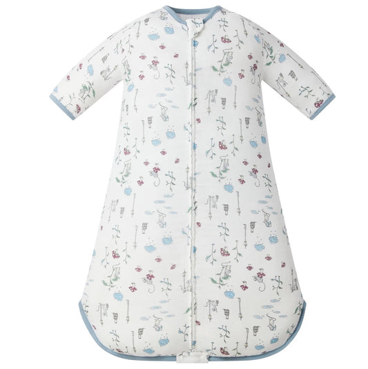 Nest Designs-Bamboo Cotton Jersey Swaddle Sleep Bag 0.25 TOG - The Town Mouse & The Country Mouse