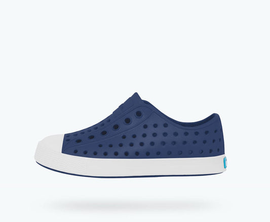 加拿大Native Jefferson Child - Regatta Blue/ Shell White - Big Kids