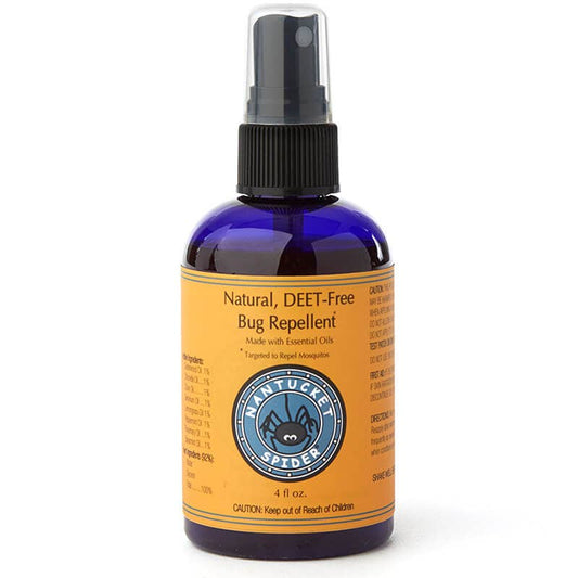 美国Nantucket Spider Original Natural Bug Repellent For People 4oz- Deet Free-99%的有效性