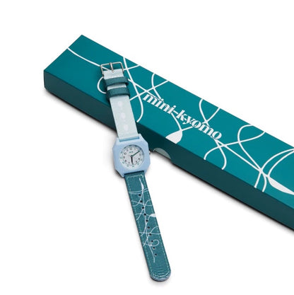西班牙Mini Kyomo-Eucalyptus watch Limited Collection-日本技术意大利生产