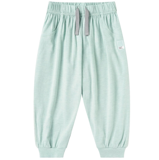 Nest Designs Bamboo Jersey Harem Pants - Pantone Harbor Grey
