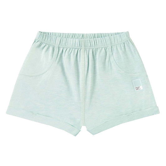 Nest Designs Bamboo Jersey Shorts - Pantone Harbor Grey