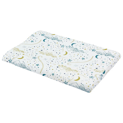 Nest Designs Bamboo Toddler Pillow with Pillowcase (Medium) - Stars White- 55X35