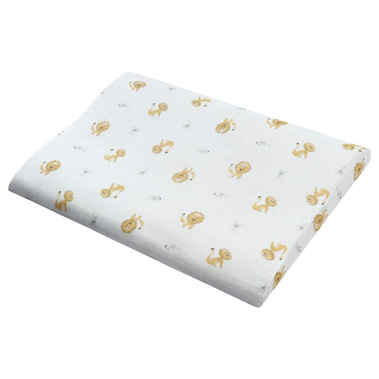 Nest Designs Bamboo Toddler Pillow with Pillowcase (Medium) - The Lion & The Mouse - 55X35