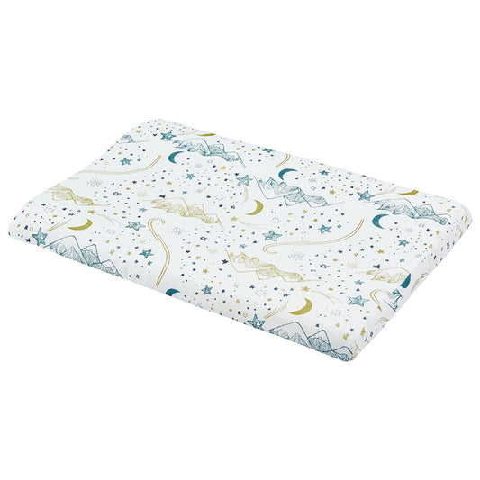 Nest Designs Bamboo Toddler Pillow with Pillowcase (Small) - Stars White - 45X30