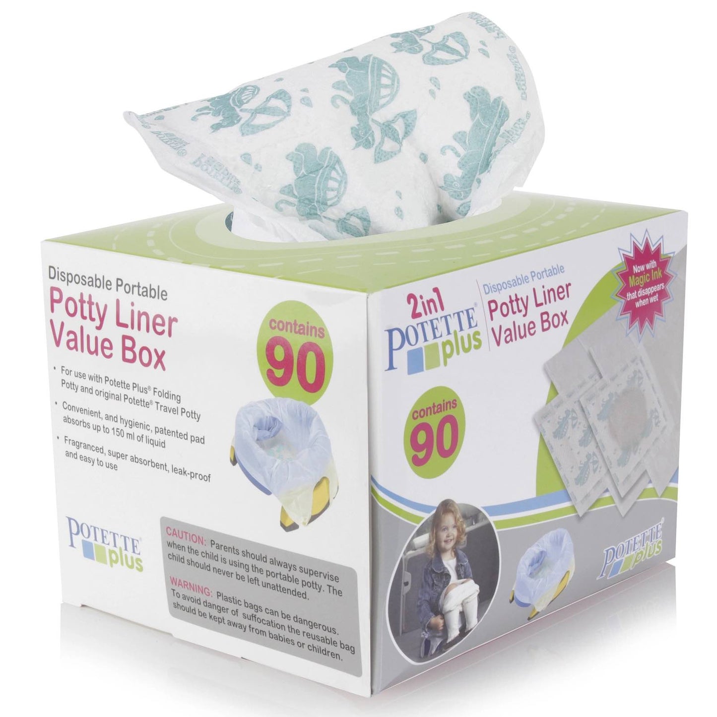 美国Potette 90 Potty Liners