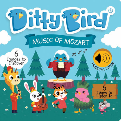 Ditty Bird Musical Book : Music of Mozart | Classical Music