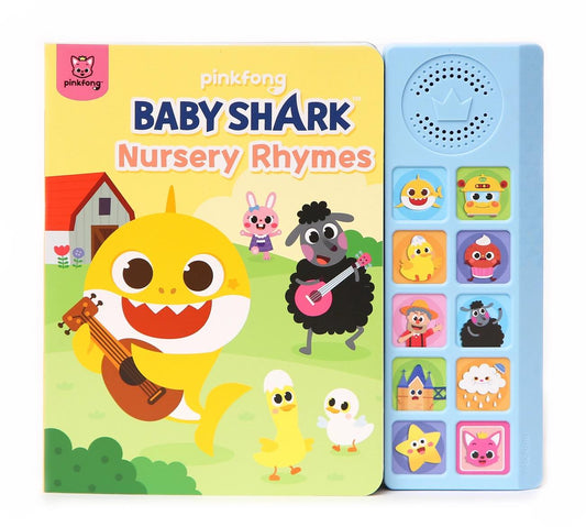 韩国Pinkfong Baby Shark Nursery Rhymes Sound Book
