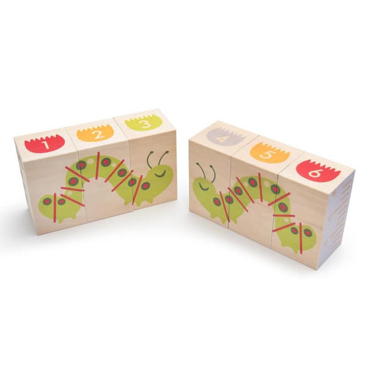 美国Uncle Goose Environments Garden Blocks-质感满满的益智积木块