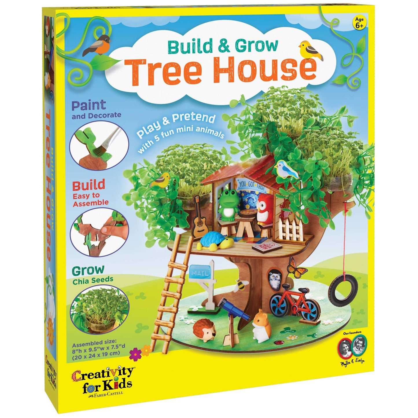 德国Faber Castell Build & Grow Tree House-感官培养