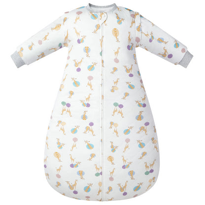 Nest Designs 1.0 TOG Bamboo Jersey Quilted Sleep Bag - Giraffe Shapes