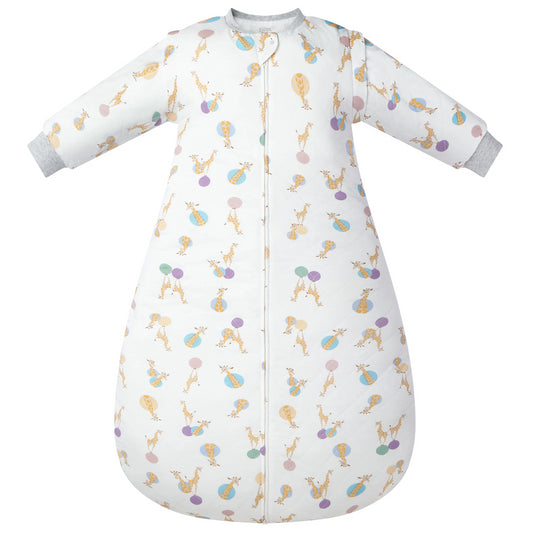 Nest Designs 1.0 TOG Bamboo Jersey Quilted Sleep Bag - Giraffe Shapes