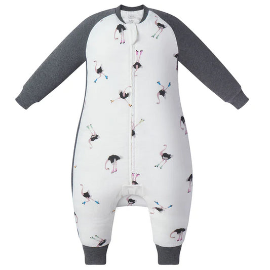 Nest Designs 1.0 TOG Bamboo Long Sleeve Footed Sleep Bag - Let's Roll!