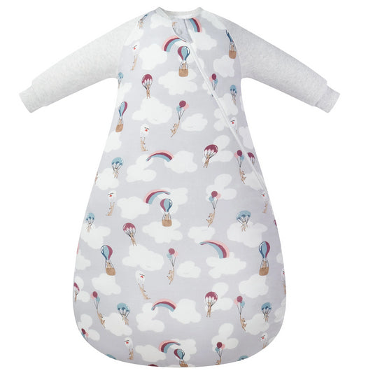 Nest Designs 2.5 TOG Wool Blended Long Sleeve Sleep Bag - Meerkats Away!