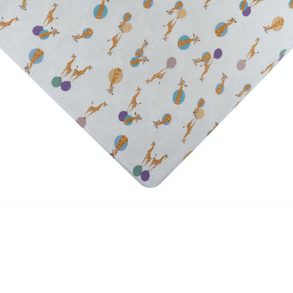 Nest Designs Bamboo Fitted Crib Sheet - Giraffe Shapes