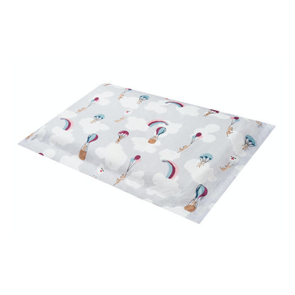 Nest Designs Bamboo Jersey Toddler Pillow and Pillowcase (Medium 55X 35) - Meerkats Away!
