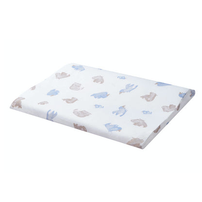 Nest Designs Bamboo Jersey Toddler Pillow and Pillowcase (Small 45X30) - Rhino Hippo