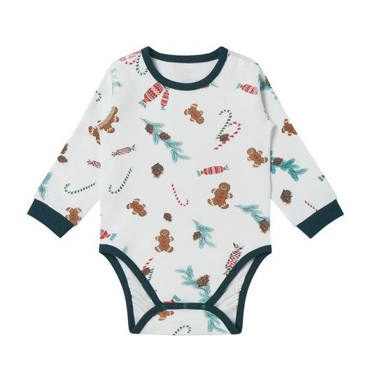 Nest Designs Organic Cotton Long Sleeve Onesie - Christmas Day!