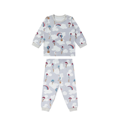 Nest Designs Organic Cotton Two-Piece PJ Set - Meerkats Away!