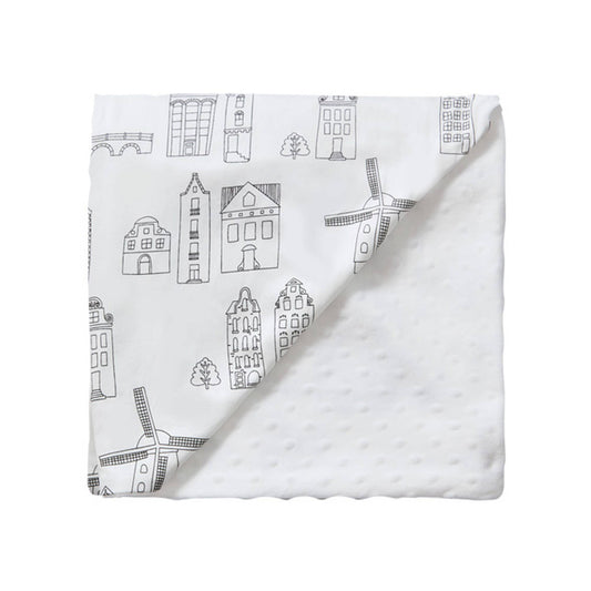 韩国Dono&Dono Embossed Cotton Blanket-Dream House
