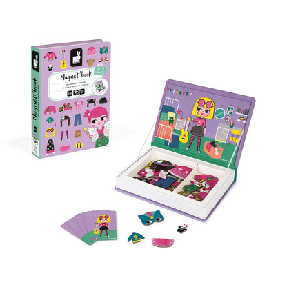 法国Janod Magneti'book - Girl's Costumes