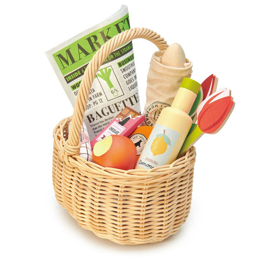 美国Tender Leaf Wicker Shopping Basket