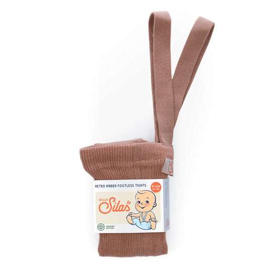 丹麦Silly Silas-Classic Footless Light Brown