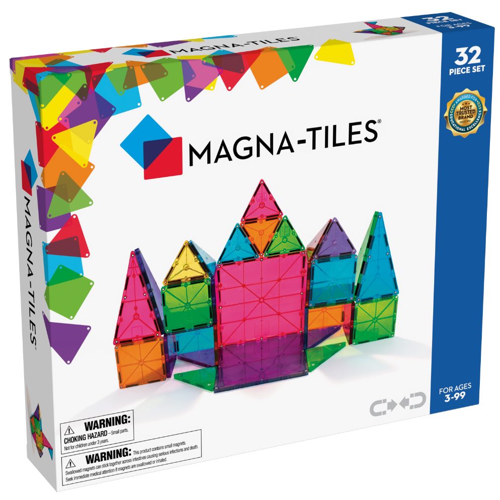 MAGNA-TILES Classic 32-Piece Set