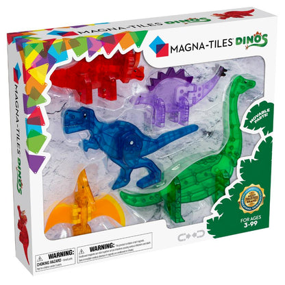 MAGNA-TILES Dinos 5-Piece Set