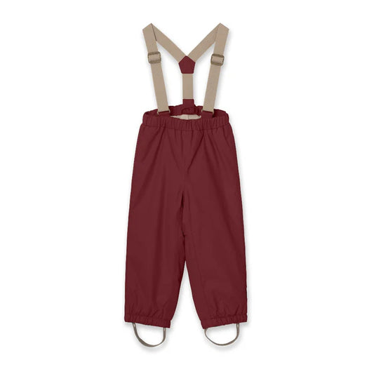 丹麦Mini A Ture- Wilas winter pants 2850-RED MERLOT