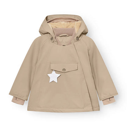 丹麦Mini A Ture- Wang fleece winter jacket 1330-SAVANNAH TAN