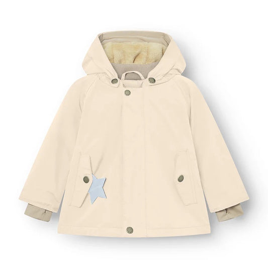 丹麦Mini A Ture- Wally fleece lined winter jacket 1054-ANGORA CREAM