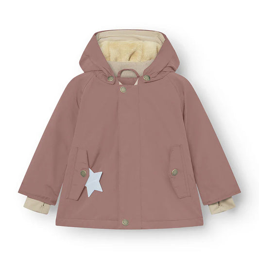 丹麦Mini A Ture- Wally fleece lined winter jacket 4650-LIGHT PLUM