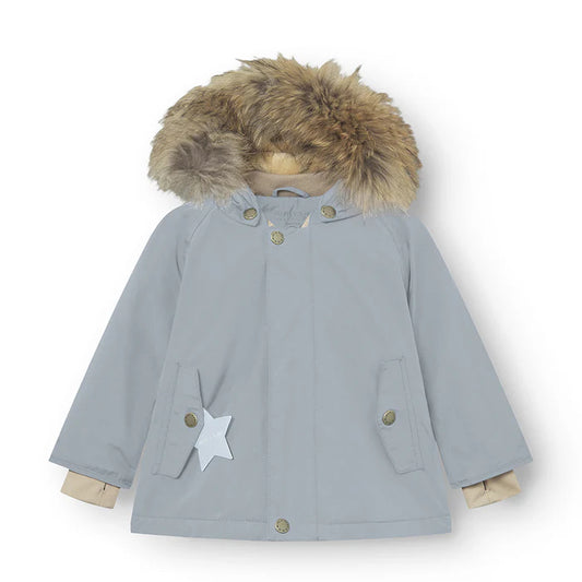丹麦Mini A Ture- Wally fleece lined winter jacket FUR5222-CITADEL BLUE