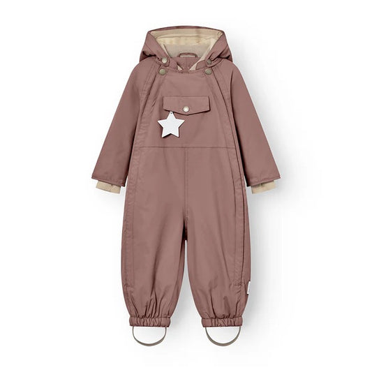 丹麦Mini A Ture- Wisti lined fleece snowsuit 4650-LIGHT PLUM