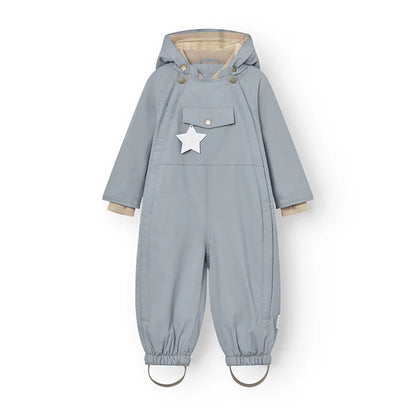 丹麦Mini A Ture- Wisti lined fleece snowsuit 5222-CITADEL BLUE