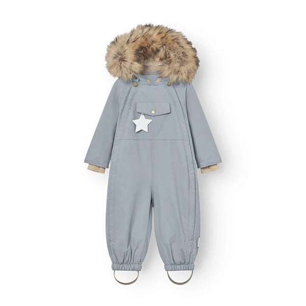 丹麦Mini A Ture- Wisti fleece lined snowsuit FUR5222-CITADEL BLUE