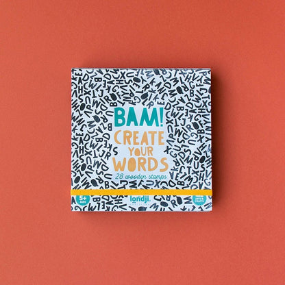 LONDJI BAM! Create Your Words 木质印章