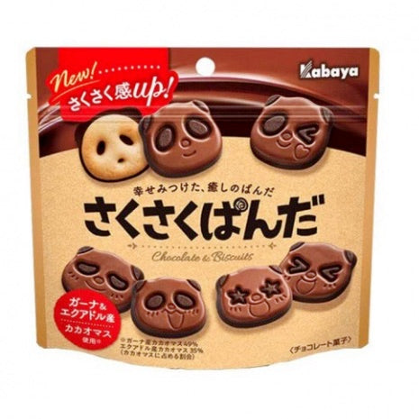 Kabaya熊猫巧克力饼干