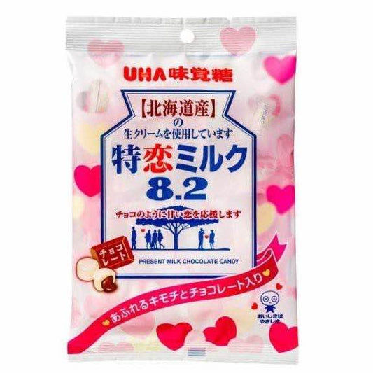 UHA味觉糖8.2特恋巧克力牛奶糖