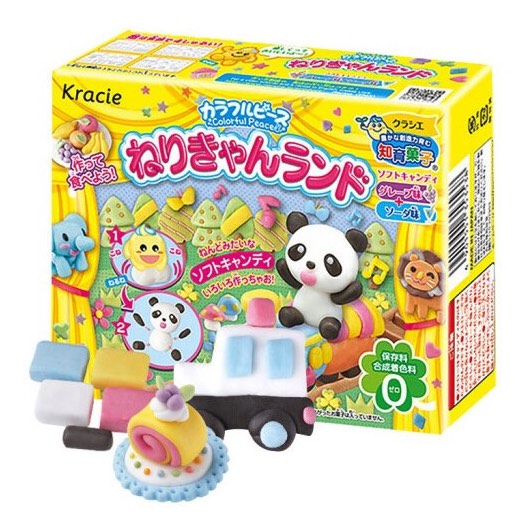 哄娃神器KRACIE DIY动物糖果