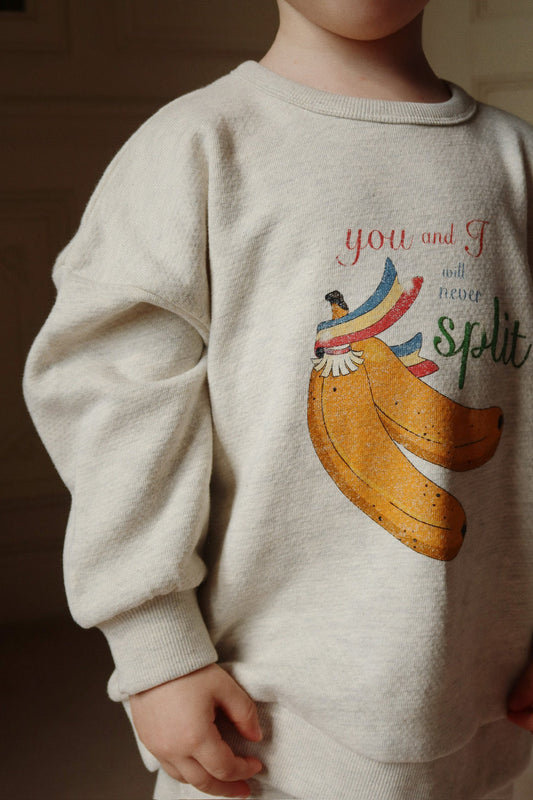 Konges Slojd Lou Sweat Shirt OCS - Offwhite Melange