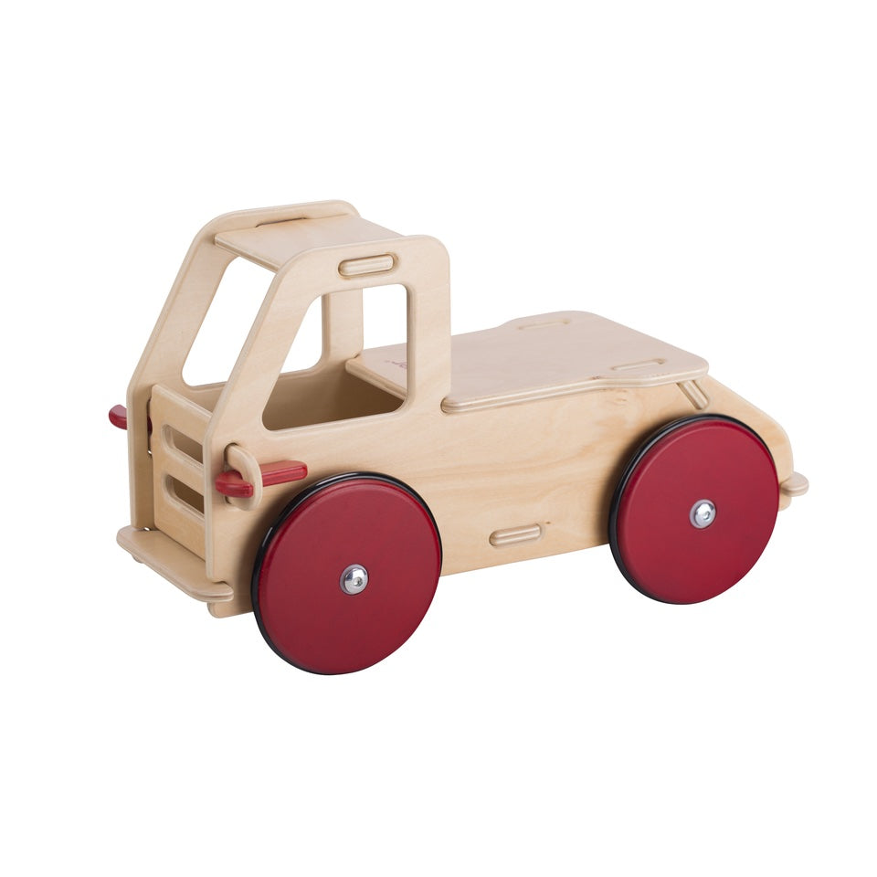 丹麦Moover骑乘滑步车-木质卡车