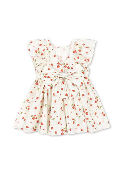 Konges Slojd Evia Bow Dress GOTS